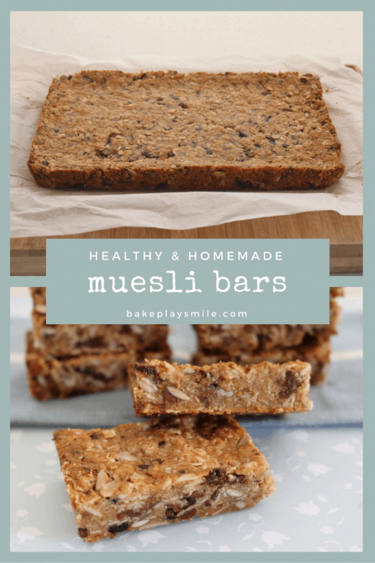 Soft & Chewy Homemade Muesli Bars Bake Play Smile
