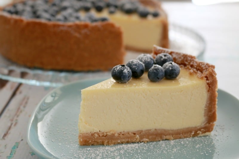 Classic New York Baked Cheesecake - Bake Play Smile