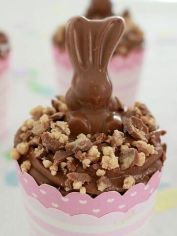 Malteser Bunny Chocolate Cupcakes