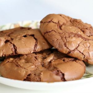 Peanut Chocolate Brownie Cookies