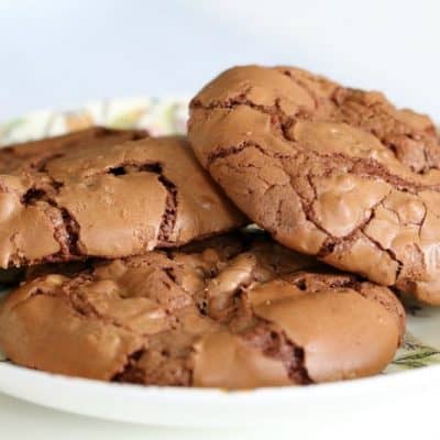 Peanut Chocolate Brownie Cookies