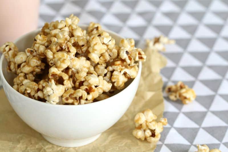 Salted Caramel Popcorn Quick and Easy Bake Play Smile
