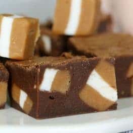 Caramel brownies