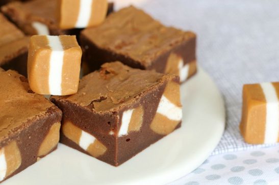 Caramel Brownies With Nutella And Jersey Caramels Bake Play Smile