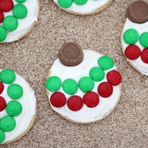 5 Minute Christmas Bauble Cookies