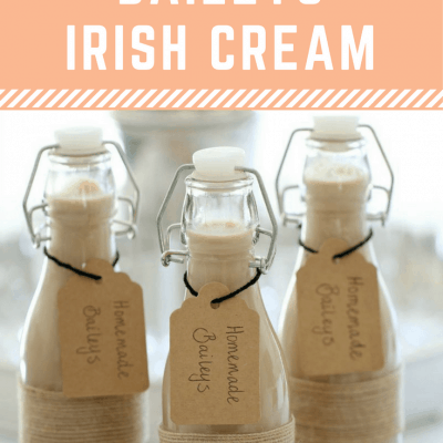 Homemade Baileys Irish Cream