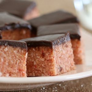 Cherry Ripe Slice (No-Bake)