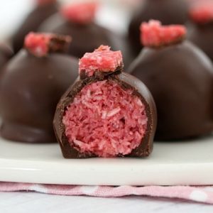 No-Bake Cherry Ripe Balls