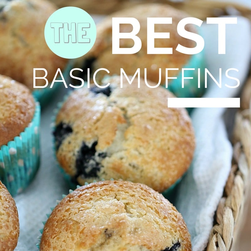 The Best Basic Muffin Recipe (& Tips For Baking Perfect Muffins ...