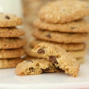 Chocolate Chip Oat Cookies