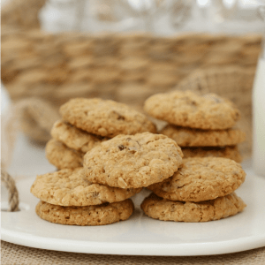Pecan & White Chocolate Cookies