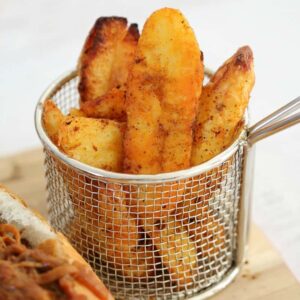 The best crispy potato wedges