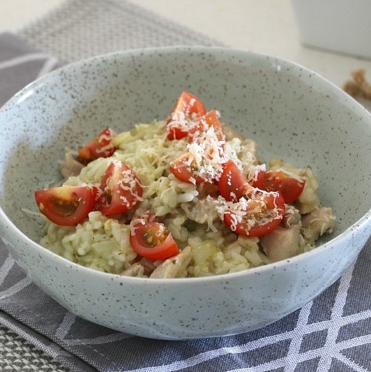 Quick & Easy Chicken Pesto Risotto & a review of the Tefal Cook4Me