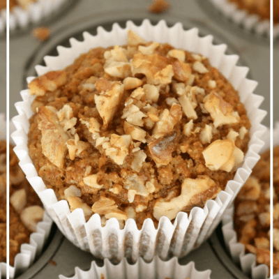 Healthy Carrot Cake Muffins Image