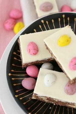 Chocolate Hedgehog Easter Slice - Bake Play Smile