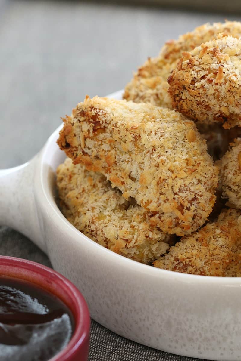 Healthy Chicken & Vegetable Nuggets (oven baked) Bake Play Smile