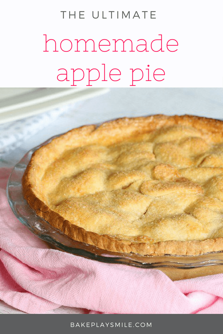 Easy Apple Pie (winter warmer recipe!) - Bake Play Smile