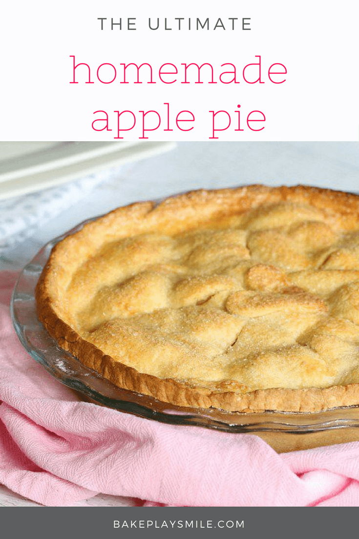 Easy Apple Pie (winter warmer recipe!) - Bake Play Smile