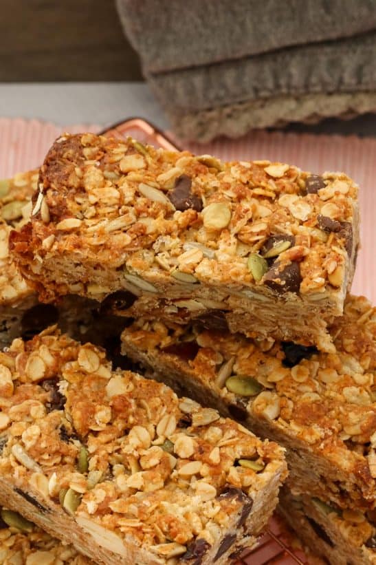 The Very Best Homemade Muesli Bars Bake Play Smile