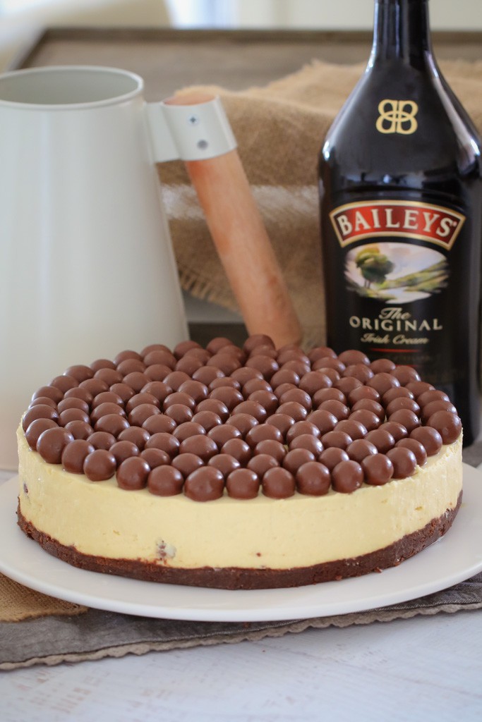 Baileys Malteser Cheesecake NoBake Bake Play Smile