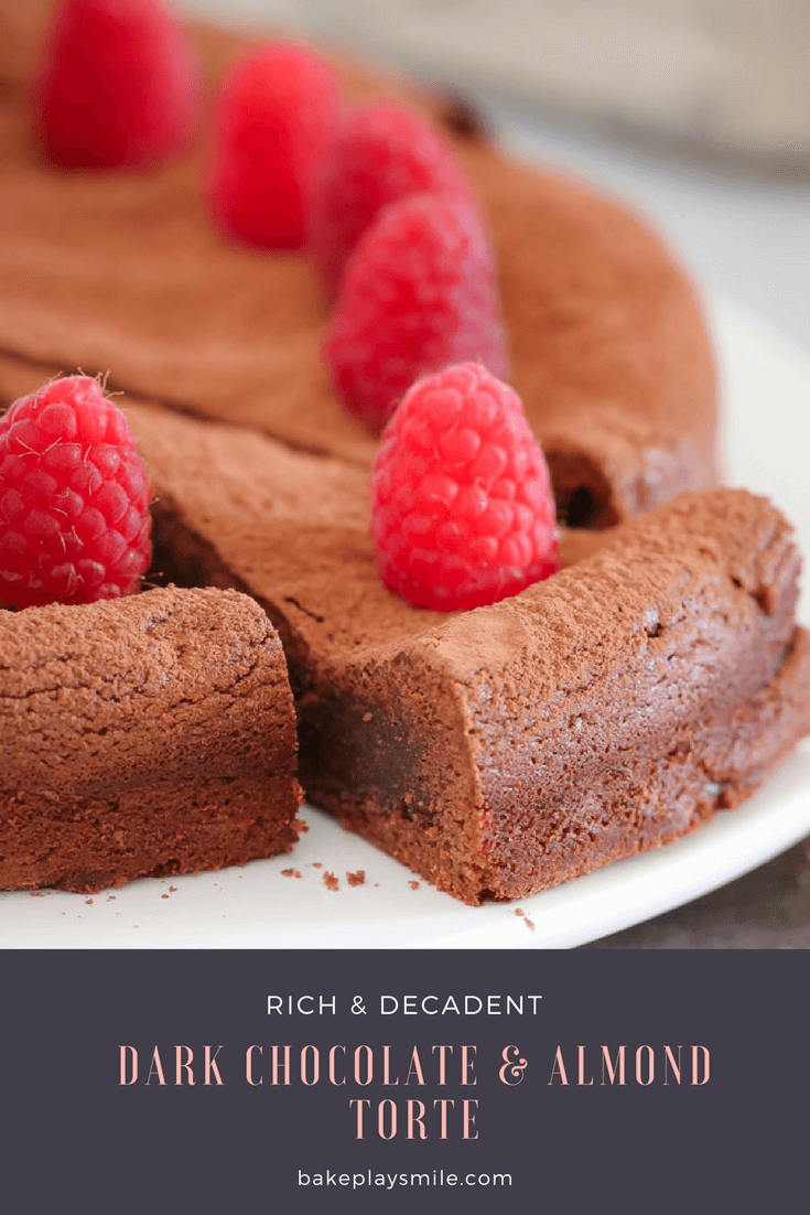 Chocolate & Almond Torte Rich & Fudgy Bake Play Smile