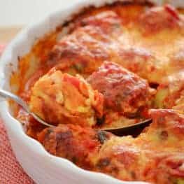 These Oven Baked Chicken Parma Meatballs with an Italian tomato sauce and melted cheese are a family favourite! Kid-friendly, easy and delicious!!