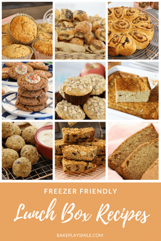 Freezer Friendly Lunch Box Recipes Bake Play Smile