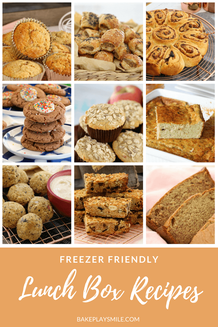 Freezer Friendly Lunch Box Recipes - Bake Play Smile