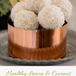 These healthy Lemon & Coconut Bliss Balls take just 10 minutes to prepare, use only 4 ingredients, are freezer-friendly and taste AMAZING! It doesn't get any better than that!!