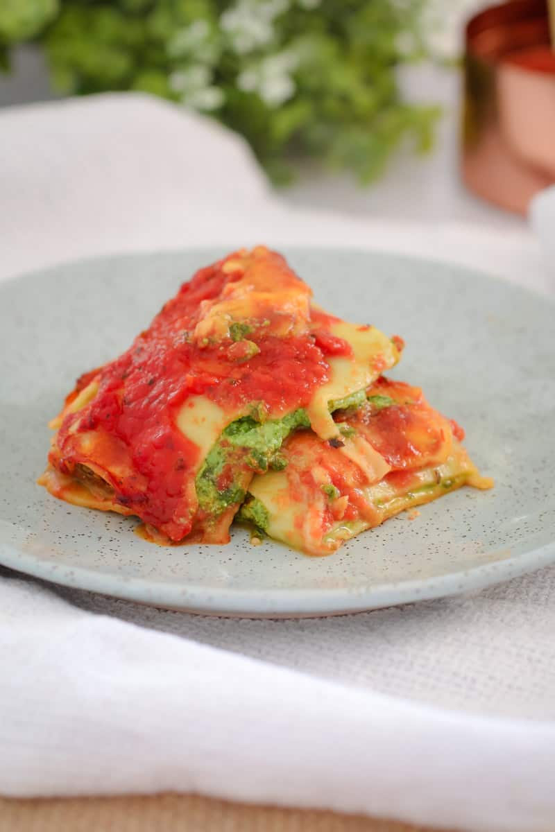 Super Easy Spinach & Ricotta Cannelloni - Bake Play Smile