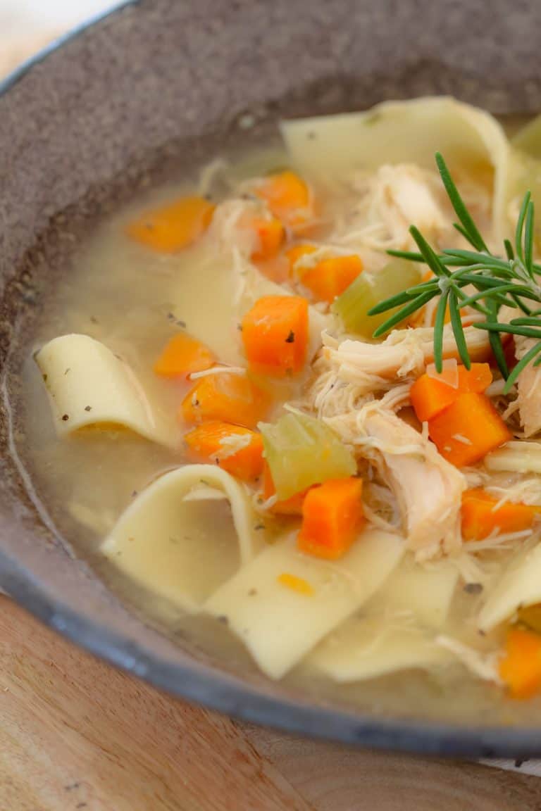 Slow Cooker Chicken Noodle Soup The Ultimate Cold & Flu Fighter