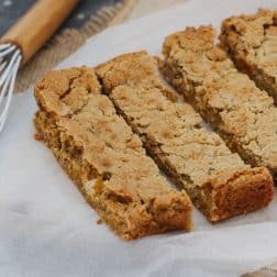 A super easy and budget-friendly Apricot Oat Slice that's perfect for lunch boxes... and takes only 10 minutes to make! Plus it's fussy-kid approved too!