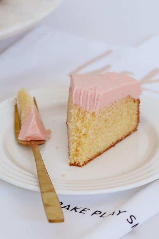 The Ultimate Butter Cake Recipe with Buttercream Frosting Bake Play Smile