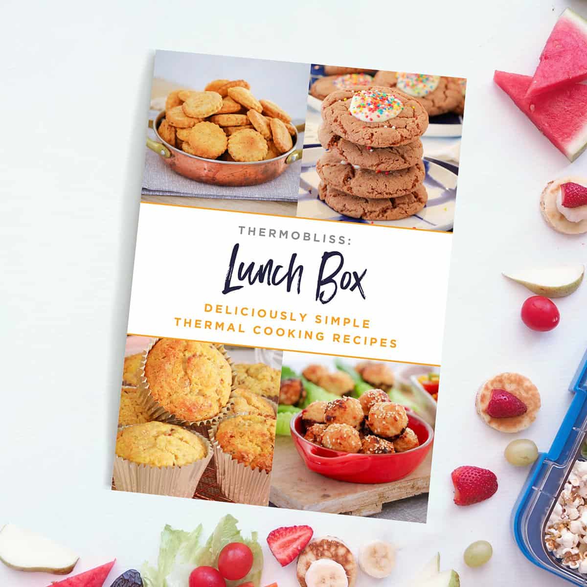 A ThermoBliss Lunch Box cookbook.