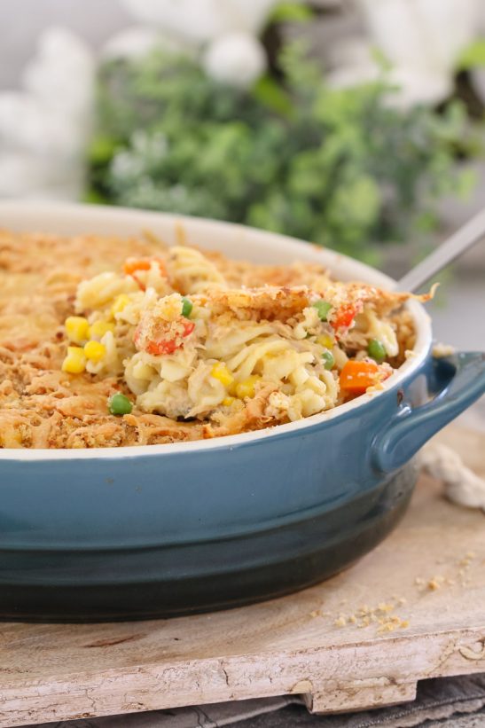 Tuna Pasta Casserole Easy Family Dinner Bake Play Smile