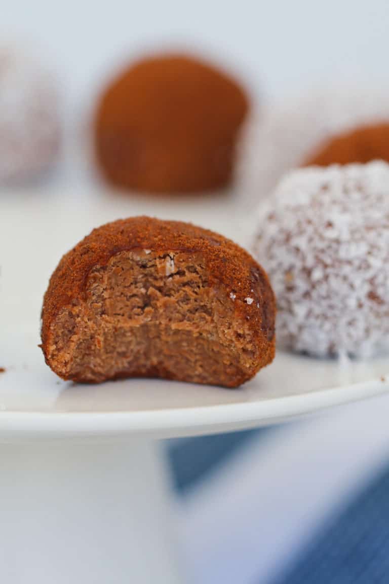 3 Ingredient Chocolate Tim Tam Balls Bake Play Smile