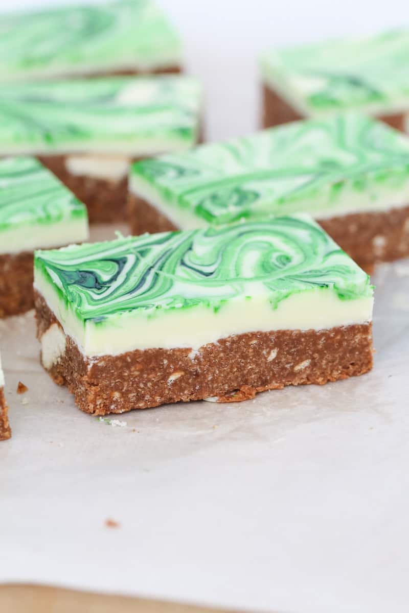 Peppermint Chocolate Slice New & Improved Recipe Bake Play Smile