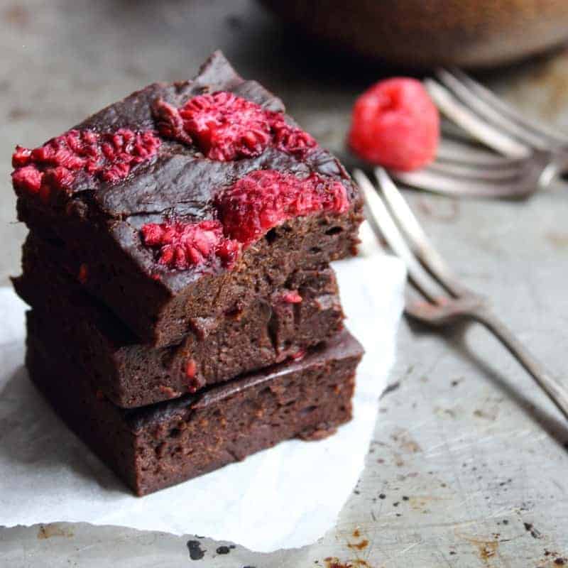 Healthy Raspberry Brownies Bake Play Smile