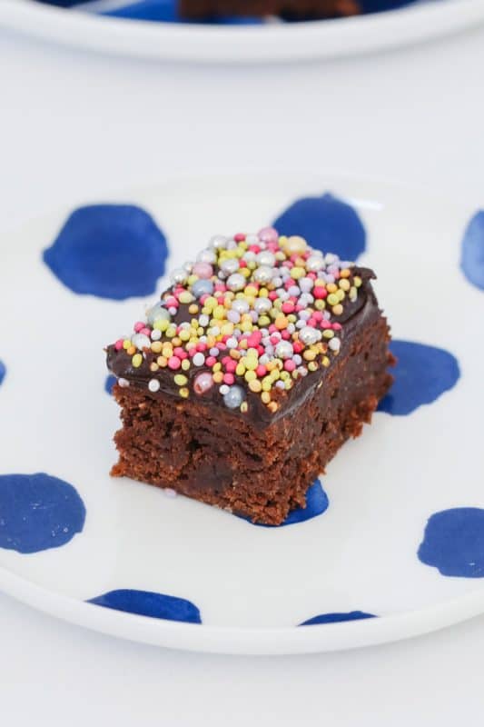 Easy Chocolate Slice - Bake Play Smile