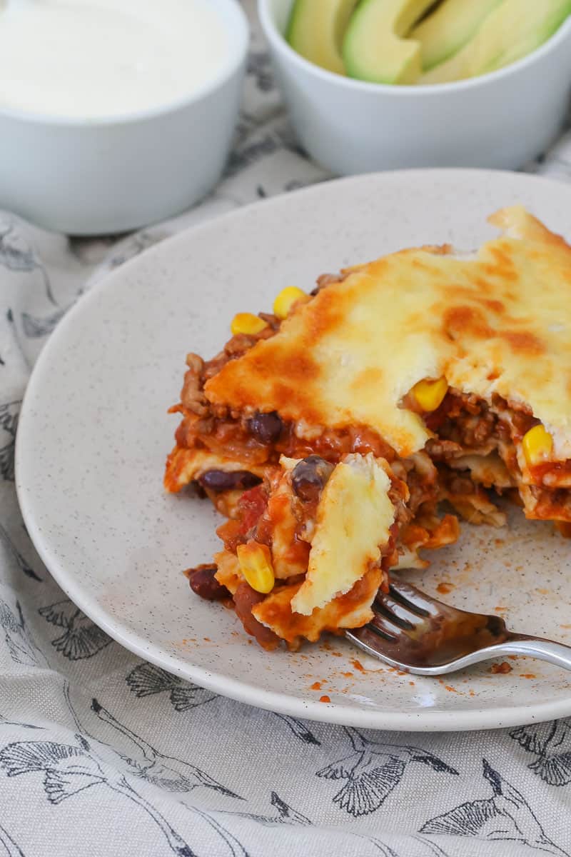 Mexican Lasagne - Bake Play Smile