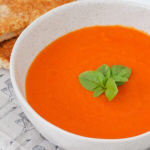 A hearty vegetable-packed winter tomato soup recipe that makes a healthy and delicious midweek meal... have it on the table in 45 minutes!