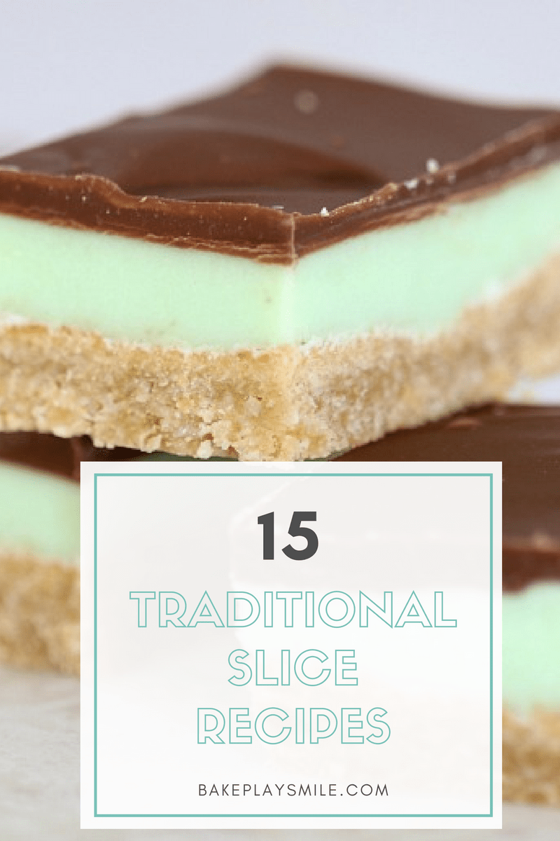 An image of peppermint slice. 