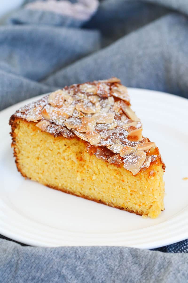 Gluten-Free Flourless Orange Almond Cake - Bake Play Smile
