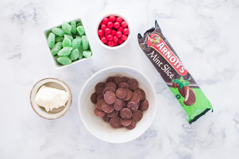 Christmas Mint Slice Balls Easy NoBake Recipe Bake Play Smile