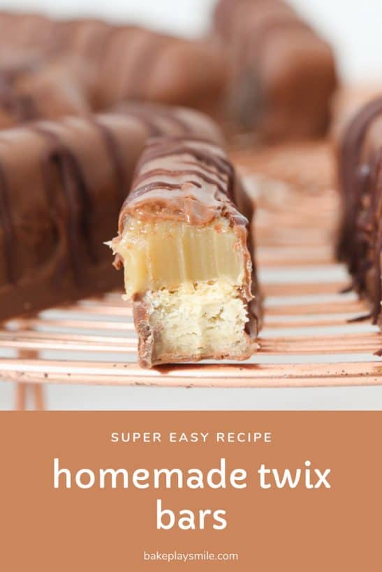 Homemade Twix Bars Bake Play Smile