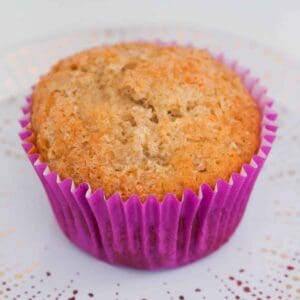 Our classic banana muffin recipe bakes perfectly soft and moist muffins that are ready in less than 30 minutes! A super easy recipe that's great for lunch boxes.