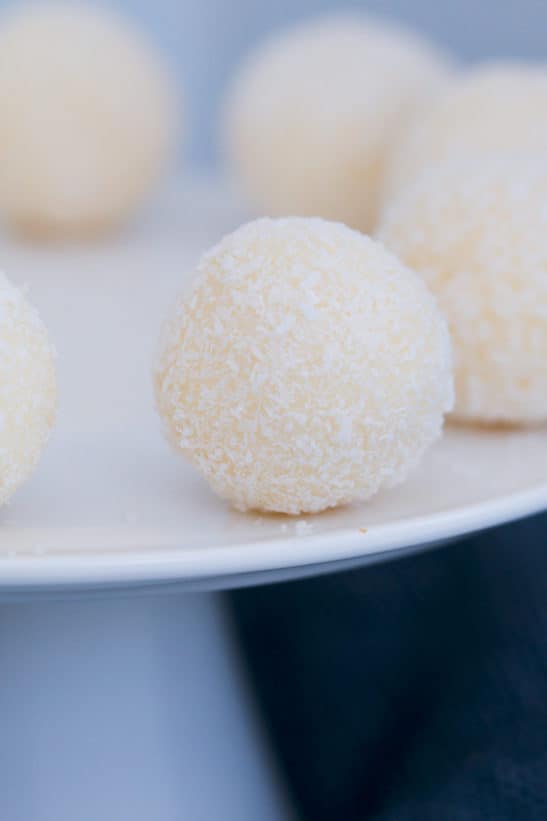 Lemon & White Chocolate Truffles - Bake Play Smile