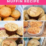 Basic Muffin Recipe with variations.