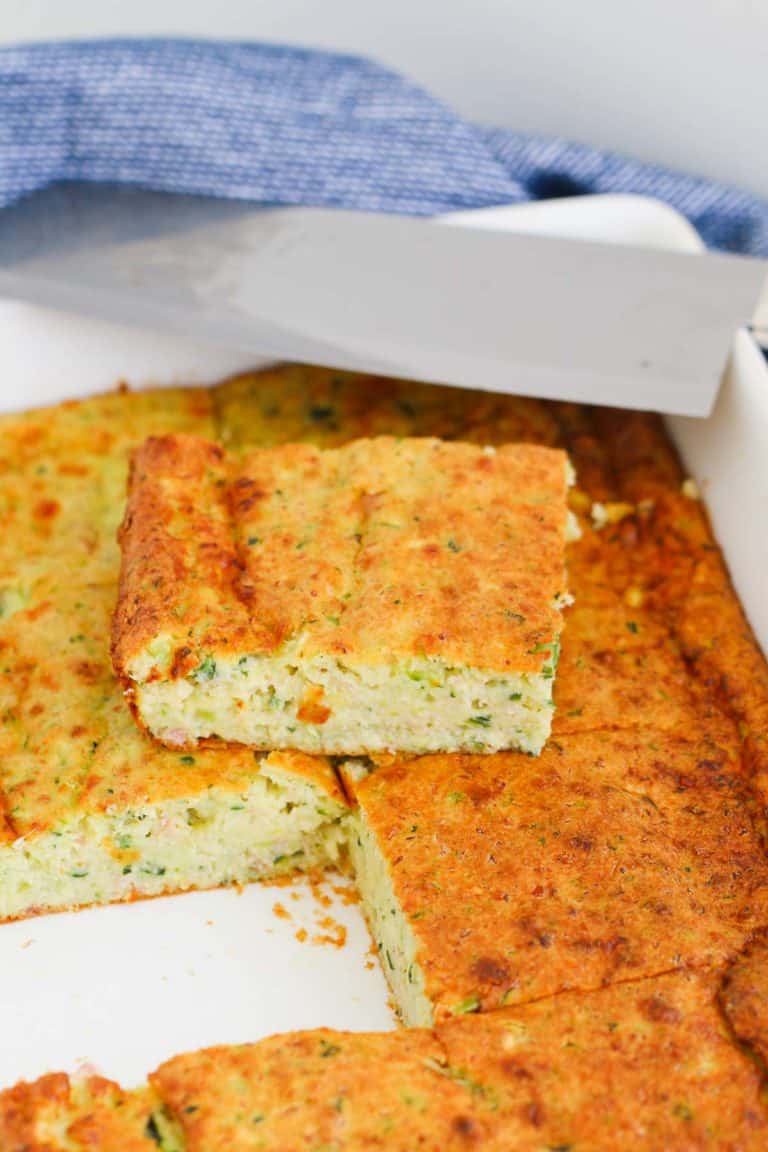 Quick & Easy Zucchini Slice Family Favourite Bake Play Smile