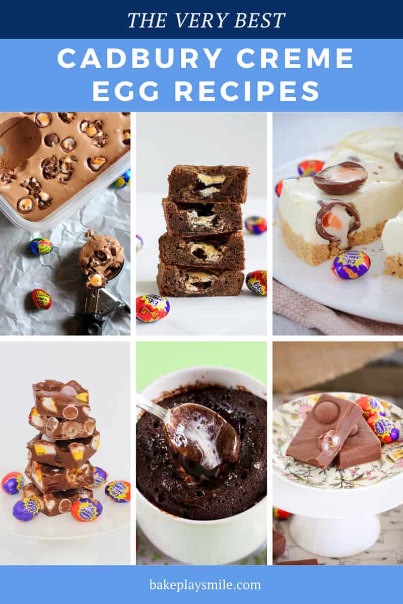 If you love Cadbury Creme Eggs then you're going to fall in love with our delicious creme egg recipes - from cheesecakes to brownies, fudge to rocky road and more! #cadbury #creme #egg #recipes #easter #chocolate